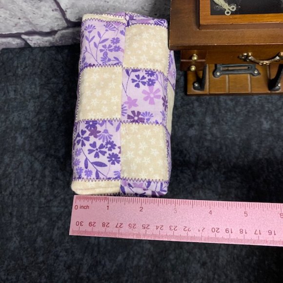 🎉Host Pic🎉 Large Quilted Handmade Cosmetic Bag - Picture 6 of 8